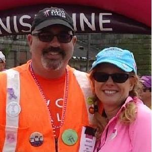Lori & I at the 2016 Finish Line